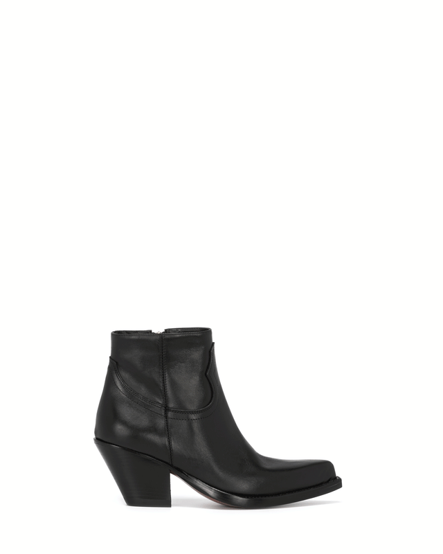 JALAPENO Women's Ankle Boots in Black Calf